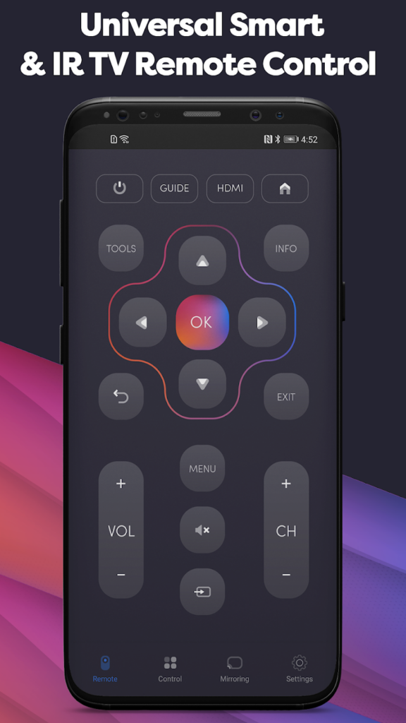 تحميل تطبيق TV Remote Control للاندوريد والايفون 2025 اخر اصدار مجانا 4 تحميل تطبيق TV Remote Control