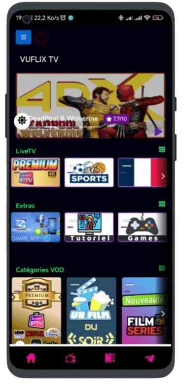تحميل تطبيق VUFLIX TV للاندرويد والكمبيوتر اخر اصدار 2025 برابط مباشر 3 تحميل تطبيق VUFLIX TV
