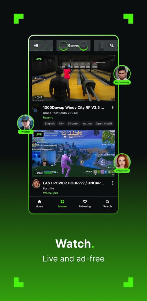 تحميل برنامج Kick للبث المباشر مهكر للاندرويد والايفون اخر اصدار 2025 من ميديا فاير 4 تحميل Kick