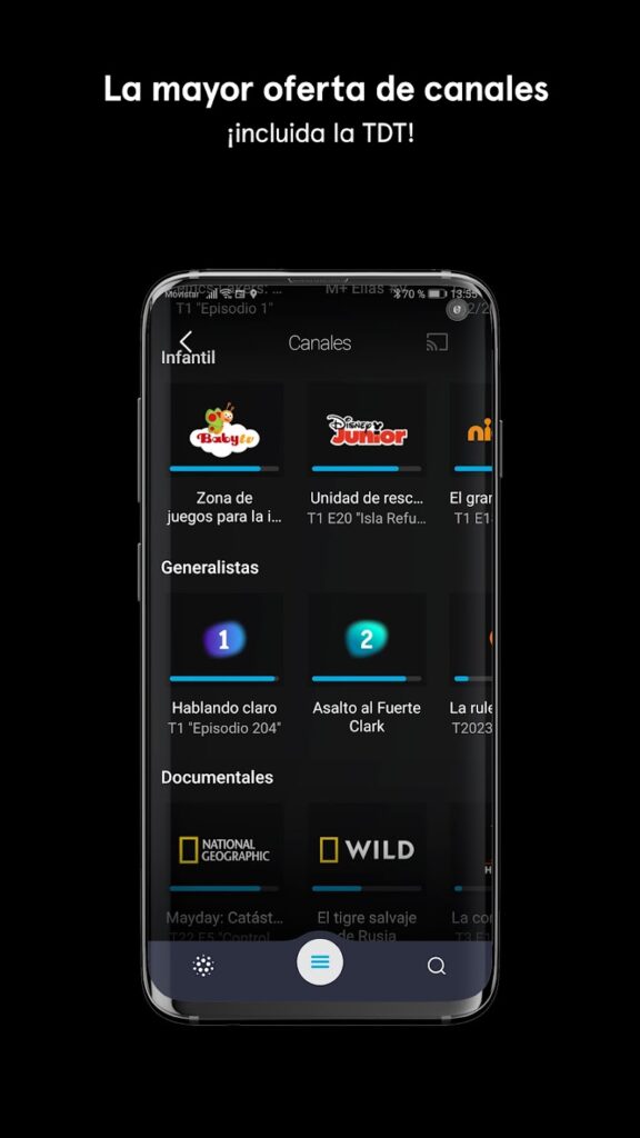تحميل تطبيق Movistar Plus+ مهكر للاندوريد والايفون 2025 برابط مباشر 5 تطبيق Movistar Plus