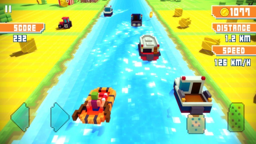 تحميل لعبة Blocky Highway مهكرة للاندوريد والايفون 2025 برابط مباشر 4 لعبة Blocky Highway