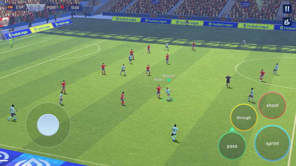 تحميل لعبة Football League 2025 مهكرة للاندوريد والايفون برابط مباشر 4 لعبة Football League 2025