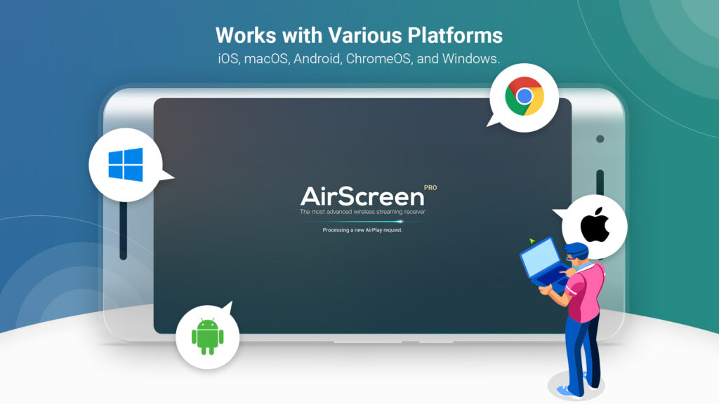 تحميل تطبيق AirScreen - AirPlay & Cast مهكر للاندوريد والايفون 2025 مجانا 2 AirScreen AirPlay Cast