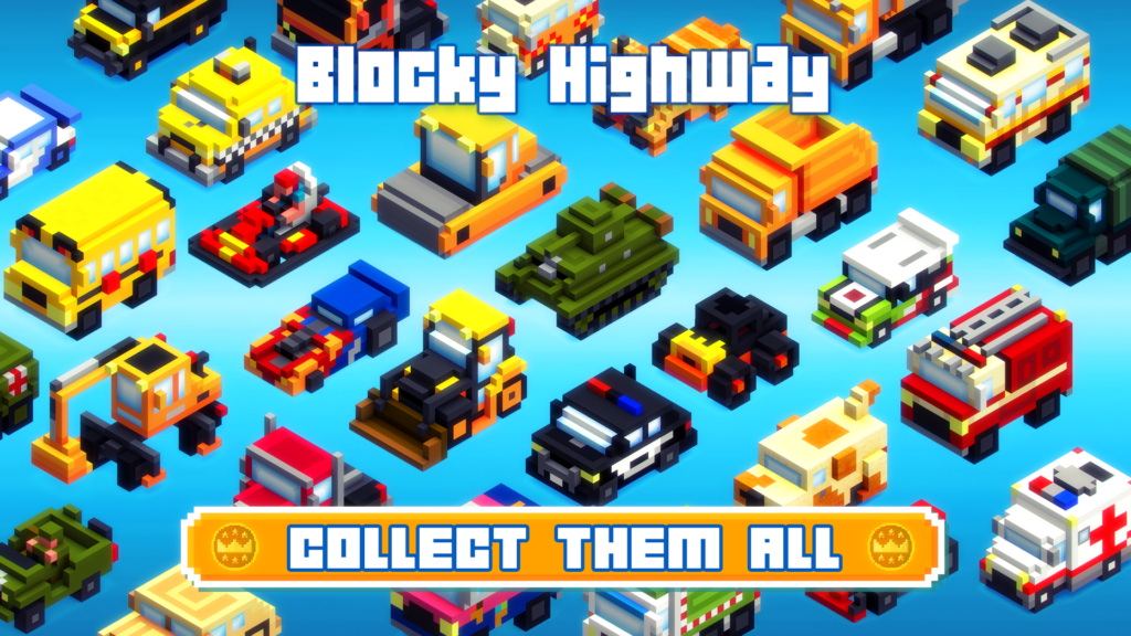 تحميل لعبة Blocky Highway مهكرة للاندوريد والايفون 2025 برابط مباشر 2 Blocky Highway