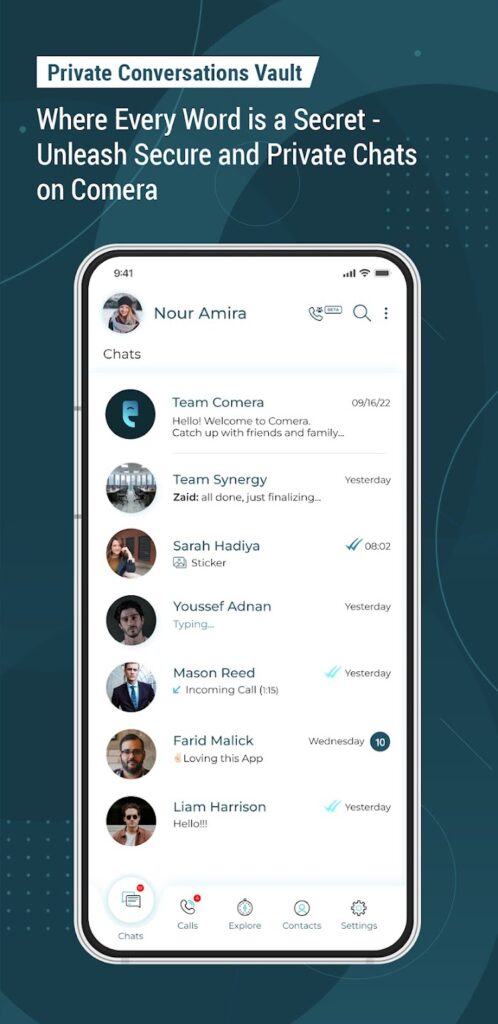 تحميل تطبيق Comera app للاندوريد والايفون 2025 اخر اصدار برابط مباشر 4 تحميل تطبيق Comera