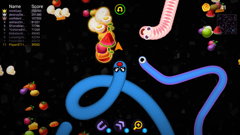 تحميل لعبة Snake Game.io مهكرة للاندرويد والايفون اخر اصدار 2025 برابط مباشر 3 تحميل لعبة Snake Game.io