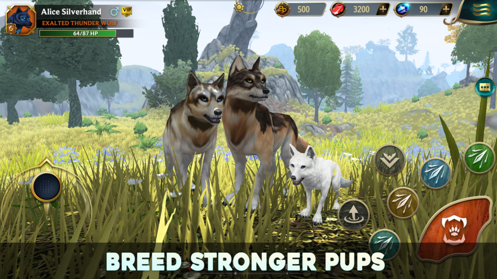 تحميل لعبة Wolf Tales مهكرة اخر اصدار 2025 للاندوريد والايفون من ميديا فاير 3 تحميل لعبة Wolf Tales