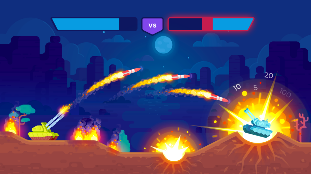 تحميل لعبة Tank Stars مهكرة مال غير محدود للاندرويد والايفون اخر اصدار 2025 برابط مباشر 6 تحميل Tank Stars