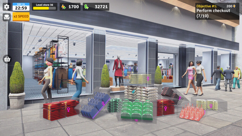 تحميل لعبة Clothing Store Simulator مهكرة للاندوريد والايفون 2025 برابط مباشر 5 لعبة Clothing Store Simulator