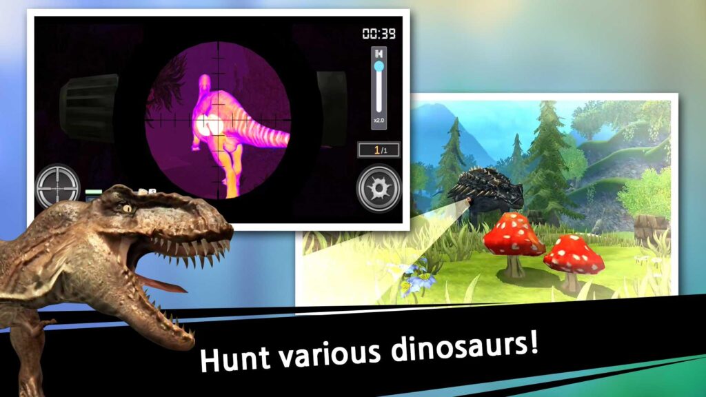تحميل لعبة دينو هنتر الملك مهكرة للاندرويد والايفون اخر اصدار 2025 برابط مباشر 3 لعبة Dino Hunter King