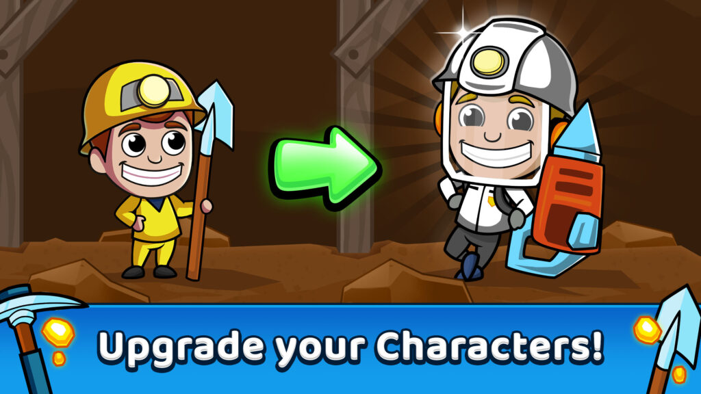 تحميل لعبة Idle Miner Tycoon مهكرة اخر اصدار 2025 للاندوريد والايفون مجانا 4 لعبة Idle Miner Tycoon