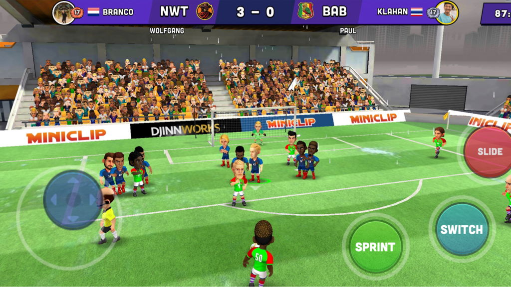تحميل لعبة Mini Football مهكرة للاندرويد والايفون اخر اصدار 2025 برابط مباشر 4 لعبة Mini Football