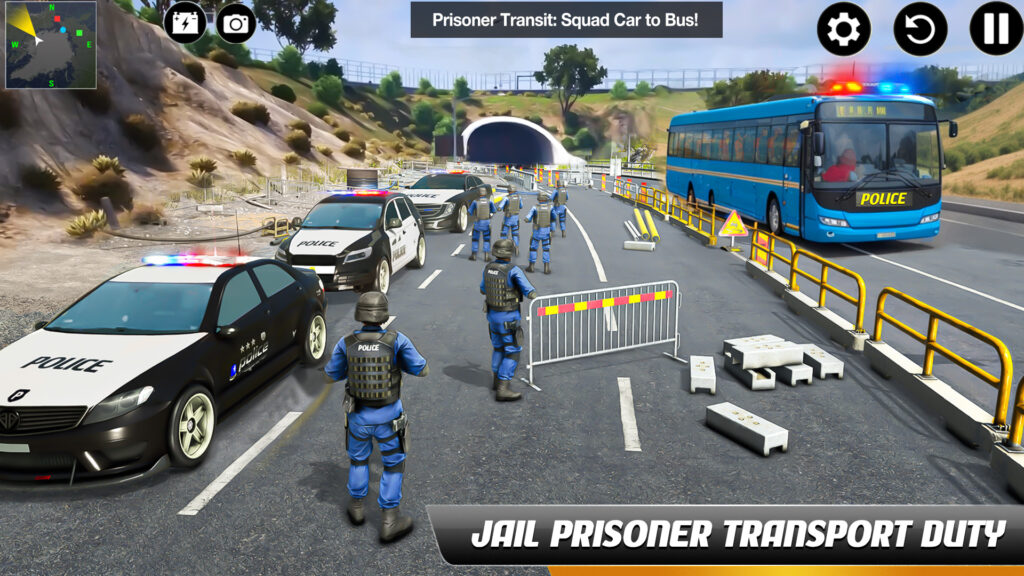 تحميل لعبة Police Bus Simulator مهكرة للاندوريد والايفون 2025 الاصدار الاخير 4 لعبة Police Bus Simulator