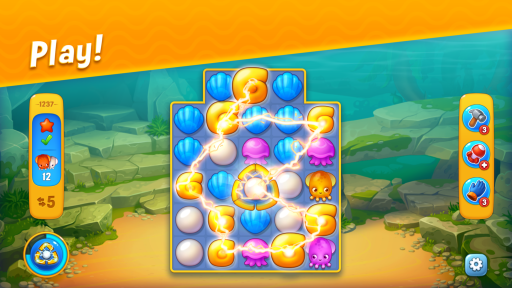 تحميل لعبة Fishdom APK مهكرة كاملة للاندوريد والايفون 2025 من ميديا فاير 2 Fishdom