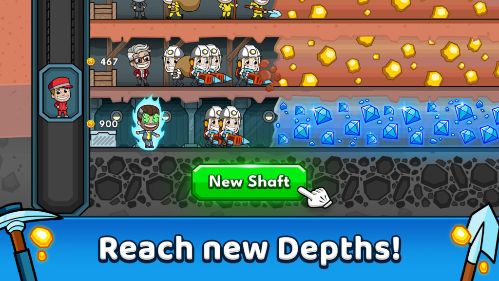تحميل لعبة Idle Miner Tycoon مهكرة اخر اصدار 2025 للاندوريد والايفون مجانا 2 Idle Miner Tycoon