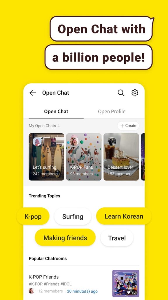 تحميل تطبيق KakaoTalk مهكر للاندوريد والايفون 2025 اخر اصدار من ميديا فاير 2 KakaoTalk