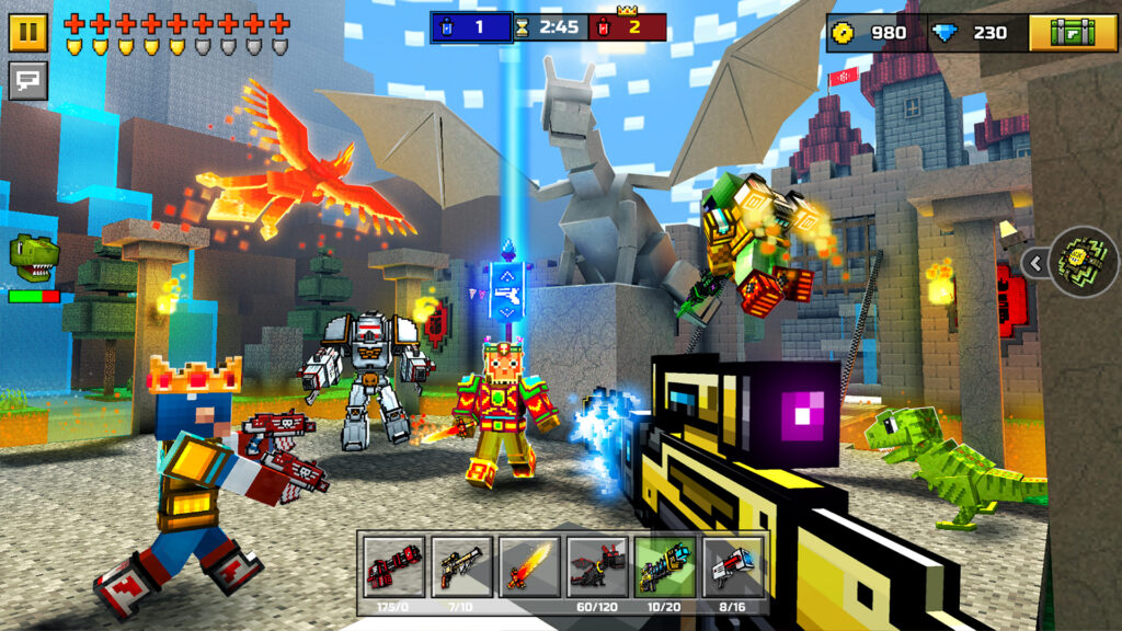 تحميل لعبة Pixel Gun 3D مهكرة للاندرويد والايفون اخر اصدار 2025 من ميديا فاير 2 Pixel Gun 3D