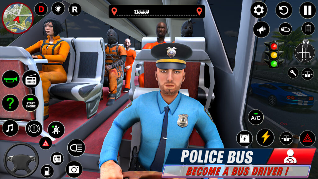 تحميل لعبة Police Bus Simulator مهكرة للاندوريد والايفون 2025 الاصدار الاخير 2 Police Bus Simulator