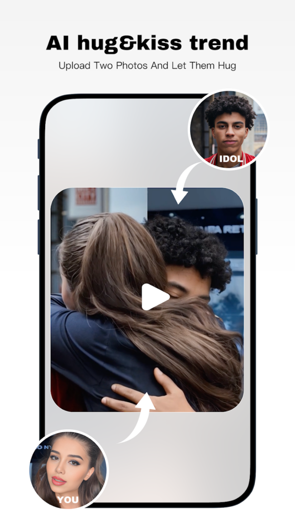 تحميل تطبيق Ai kiss video maker kacha للاندوريد والايفون 2025 برابط مباشر 4 تحميل تطبيق Ai kiss video maker kacha