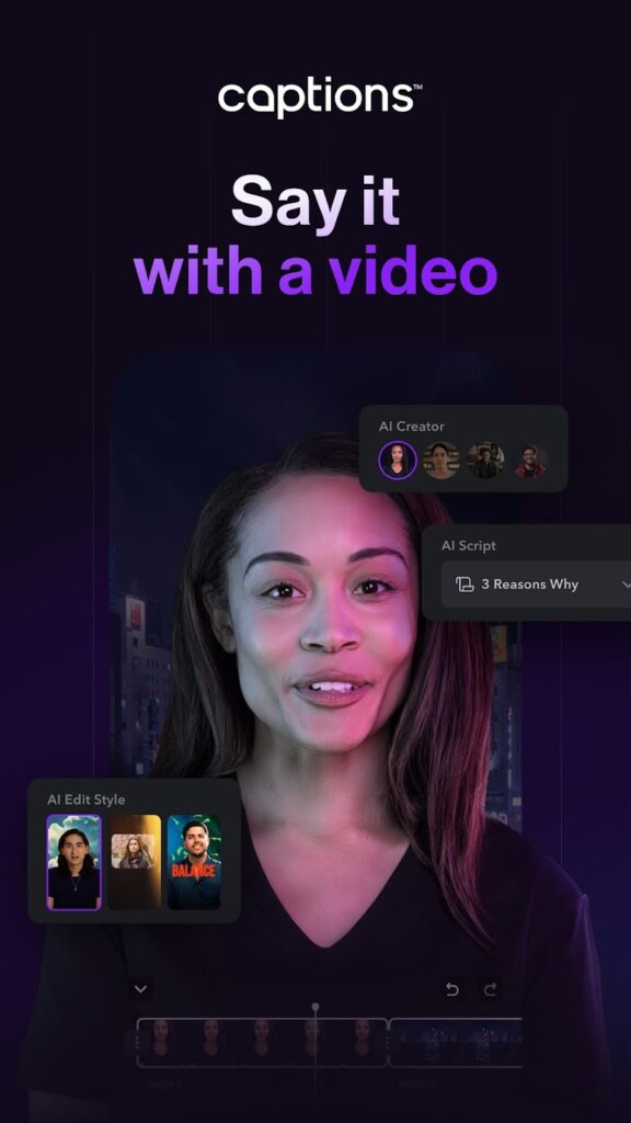 تحميل تطبيق كابشن Captions مهكر للاندرويد والايفون اخر اصدار 2025 من ميديا فاير 4 تحميل تطبيق Captions