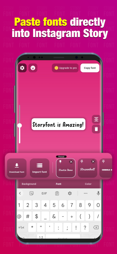 تحميل تطبيق StoryFont للاندوريد والايفون 2025 اخر اصدار برابط مباشر 4 تحميل تطبيق Story Font