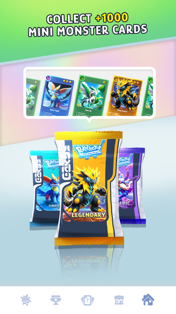 تحميل لعبة Pokellector Card Battle مهكرة 2025 للاندوريد والايفون من ميديا فاير 4 تحميل لعبة Pokellector Card Battle