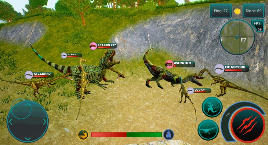 تحميل لعبة The Cursed Dinosaur Isle مهكرة 2025 للاندوريد والايفون برابط مباشر 3 تحميل لعبة The Cursed Dinosaur Isle