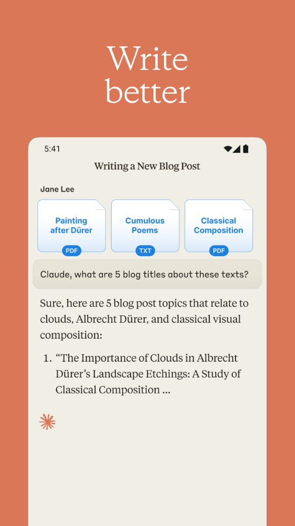 تحميل تطبيق Claude by Anthropic مهكر للاندرويد والايفون اخر اصدار 2025 برابط مباشر 5 تطبيق Claude by Anthropic