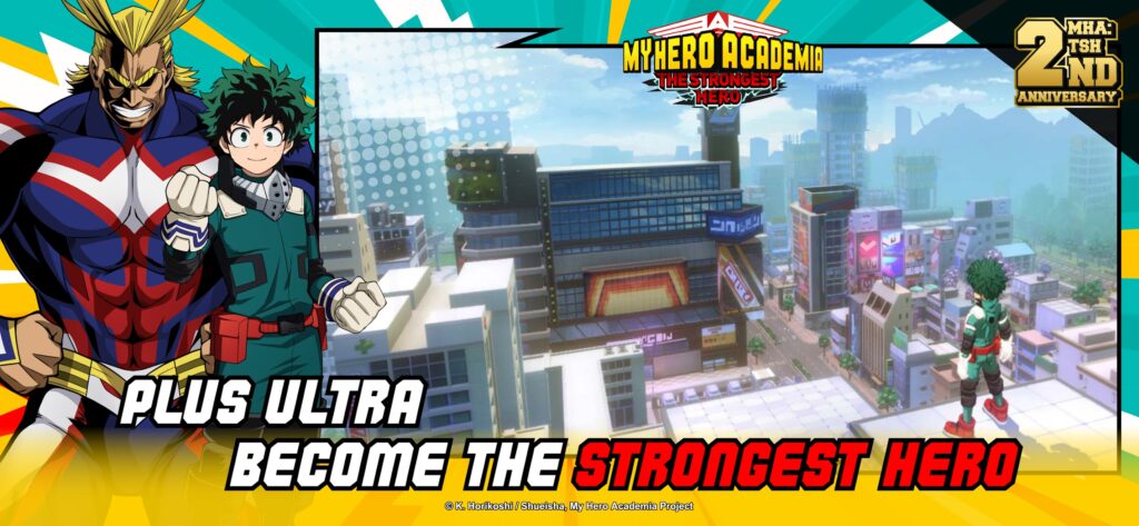 تحميل لعبة MHA The Strongest Hero للاندرويد والايفون اخر اصدار 2025 برابط مباشر 4 لعبة MHA The Strongest Hero