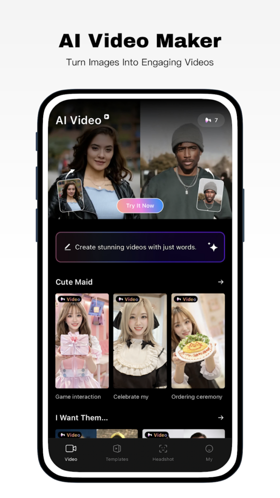 تحميل تطبيق Ai kiss video maker kacha للاندوريد والايفون 2025 برابط مباشر 2 Ai kiss video maker kacha