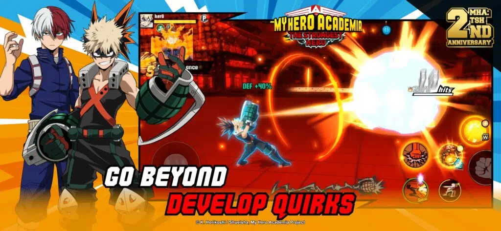 تحميل لعبة MHA The Strongest Hero للاندرويد والايفون اخر اصدار 2025 برابط مباشر 2 MHA The Strongest Hero