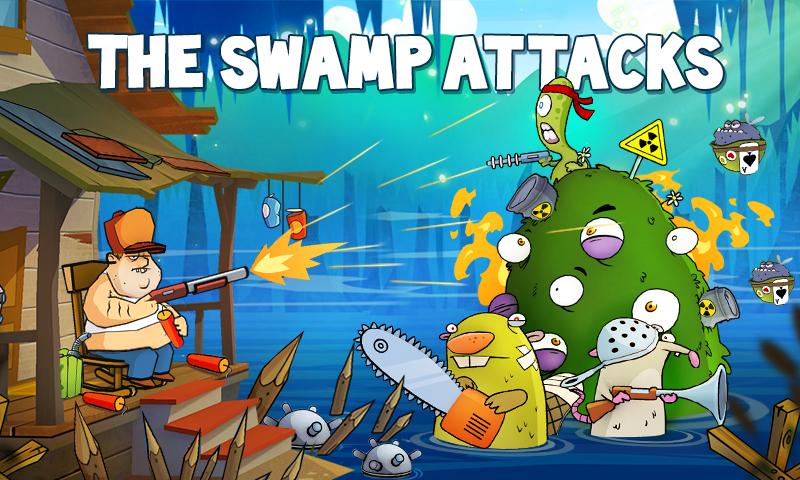 تحميل لعبة Swamp Attack مهكرة للاندوريد والايفون 2025 برابط مباشر 3 تحميل لعبة Swamp Attack