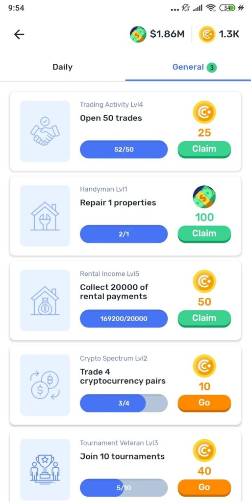 تحميل تطبيق Cryptomania محاكي التداول للاندرويد والايفون اخر اصدار 2025 برابط مباشر 3 تحميل Cryptomania
