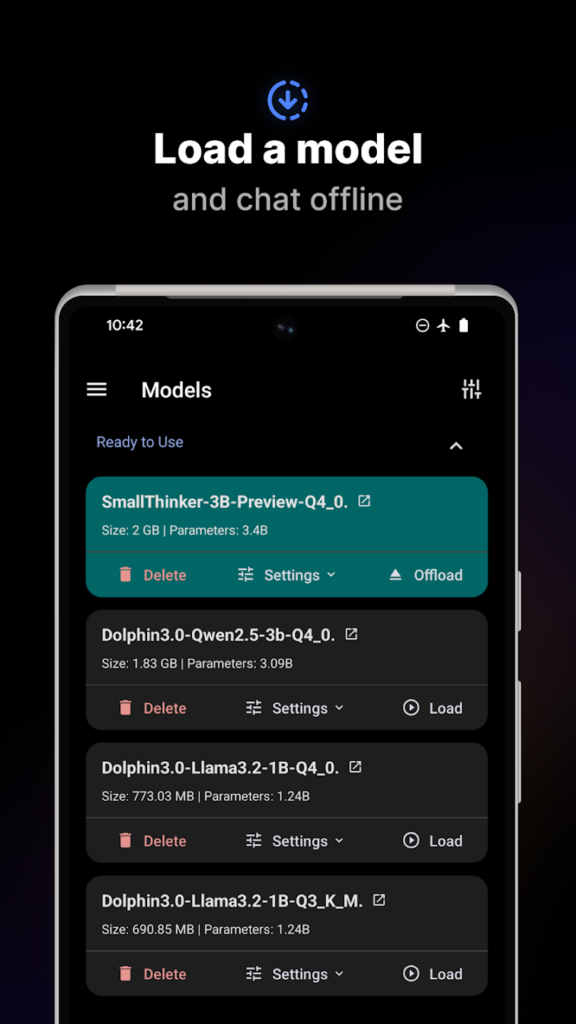 تحميل تطبيق PocketPal AI للاندرويد والايفون اخر اصدار 2025 برابط مباشر 3 تحميل PocketPal AI