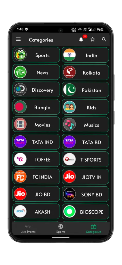 تحميل تطبيق cricfy tv لمشاهدة المسلسلات والمباريات 2025 للاندوريد مجانا 3 تحميل cricfy tv