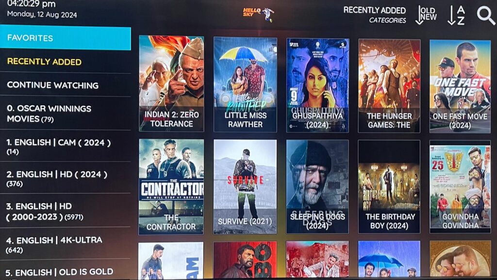 تحميل تطبيق Hello Sky Player TV مع كود التفعيل للاندرويد اخر اصدار 2025 مجانا 2 تطبيق Hello Sky Player TV