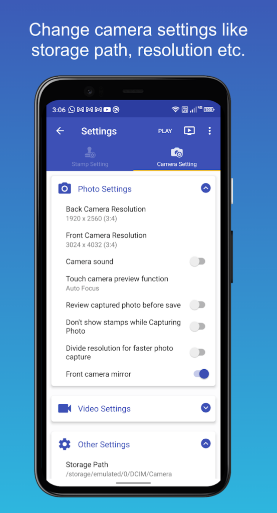 تحميل تطبيق PhotoStamp Camera مهكر للاندوريد 2025 اخر اصدار من ميديا فاير 2 PhotoStamp Camera