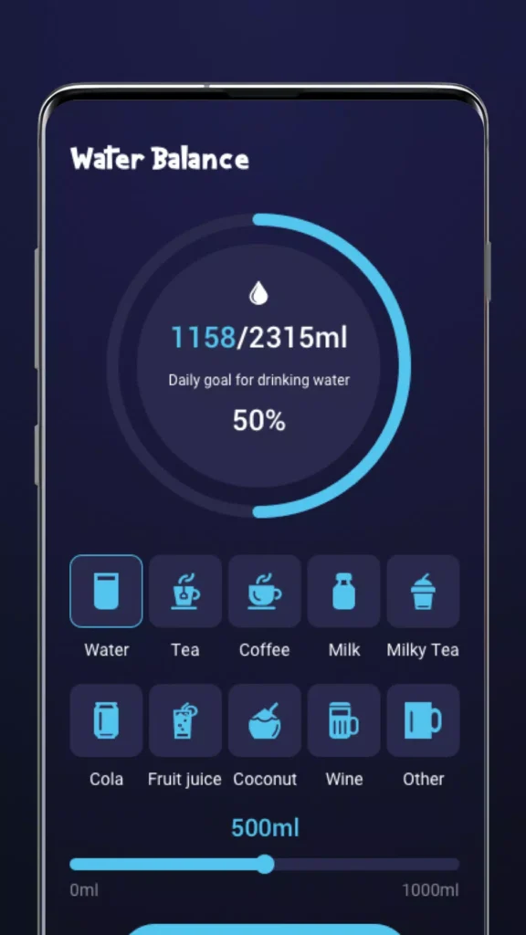 تحميل تطبيق Water Balance للاندوريد apk الاصدار الاخير 2025 مجانا 4 تحميل تطبيق Water Balance