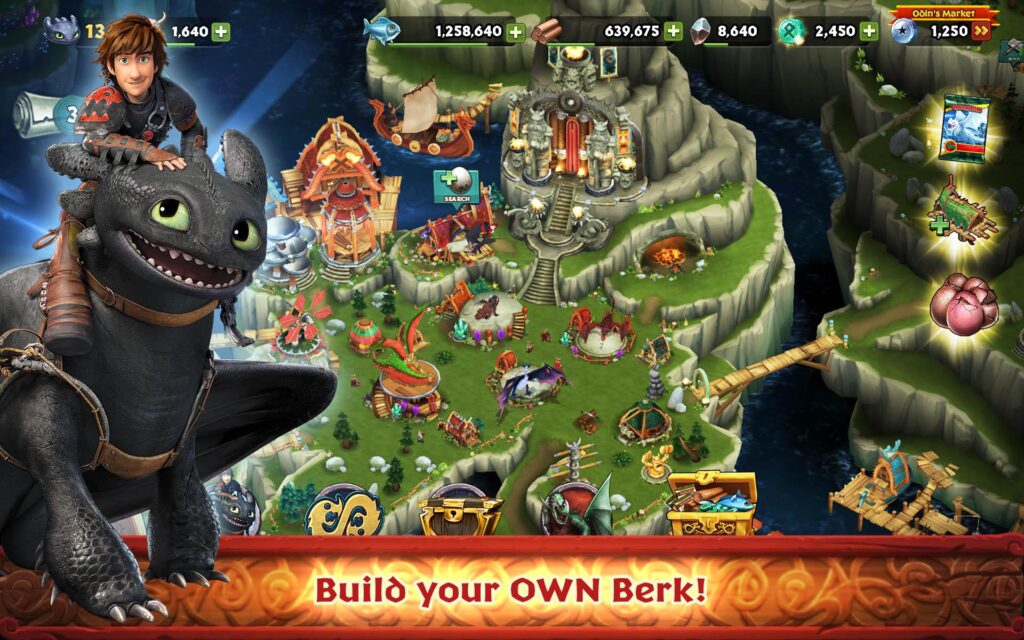 تحميل لعبة Dragons Rise of Berk للاندرويد والايفون احدث اصدار 2025 برابط مباشر 3 تحميل لعبة Dragons Rise of Berk