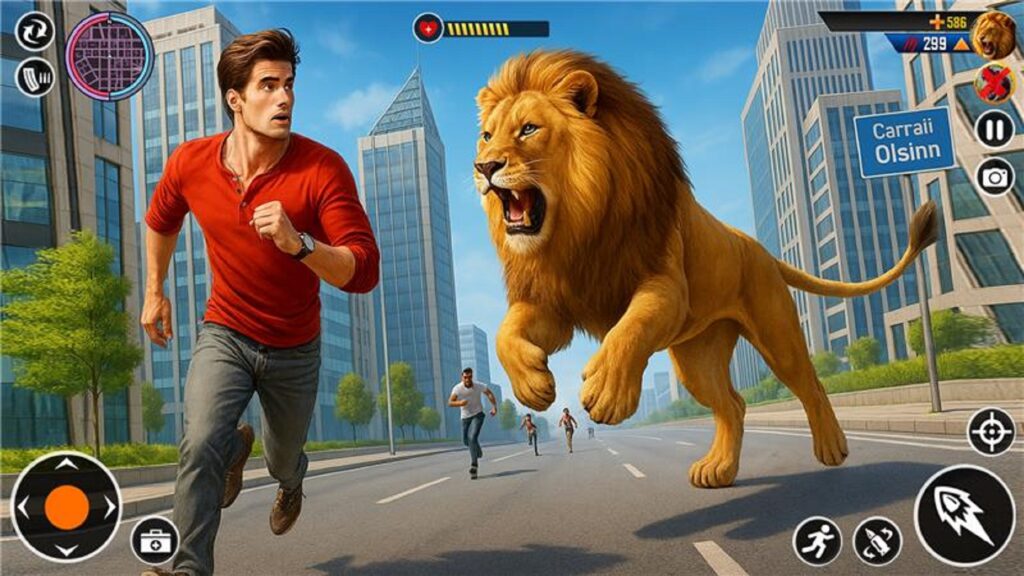 تحميل لعبة I Am Lion Fun Simulator للاندوريد apk اخر اصدار 2025 مجانا 4 تحميل لعبة I Am Lion Fun Simulator