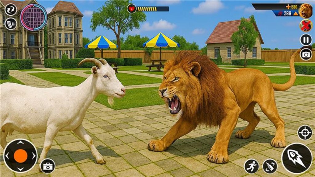 تحميل لعبة I Am Lion Fun Simulator للاندوريد apk اخر اصدار 2025 مجانا 3 تحميل I Am Lion Fun Simulator