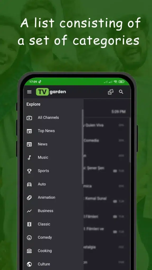 تحميل تطبيق TV garden لمشاهدة القنوات والمسلسلات 2025 للاندوريد والايفون اخر اصدار 2 تحميل TV garden