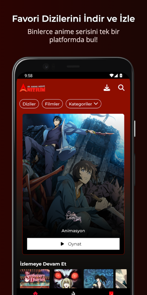 تحميل تطبيق Anizium مهكر لمشاهدة الانمي للاندوريد apk اخر اصدار 2025 مجانا 5 تطبيق Anizium