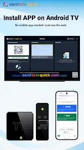 لقطة شاشة من داخل Send to TV Web-to-TV Installer