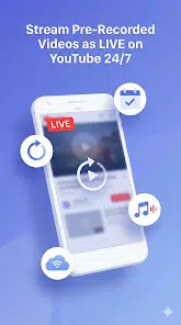 لقطة شاشة من داخل Stream Loop: 24/7 Live Stream