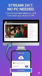 استعراض محتوى Stream Loop: 24/7 Live Stream