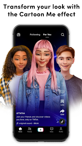 لقطة شاشة من داخل تحميل تيك توك - TikTok