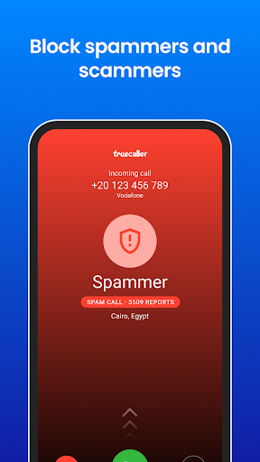 لقطة شاشة من داخل تحميل تروكولر - اعرف مين بيكلمك
